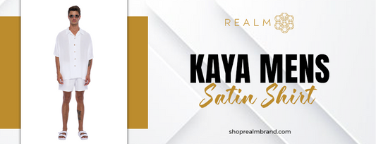 Kaya Mens Satin Shirt