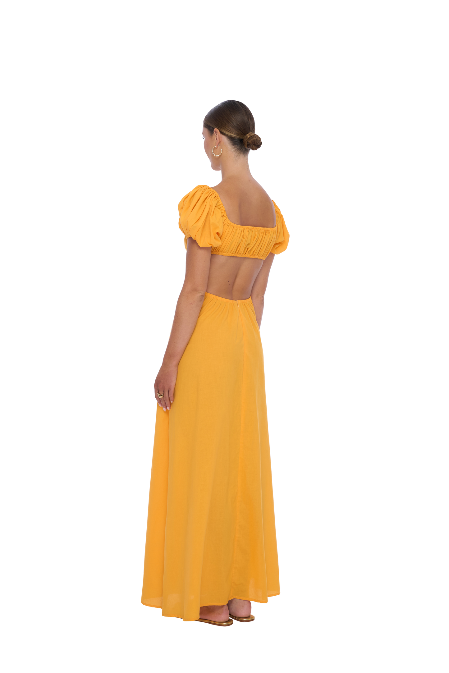 Peridot Maxi Dress in Orange - Realm