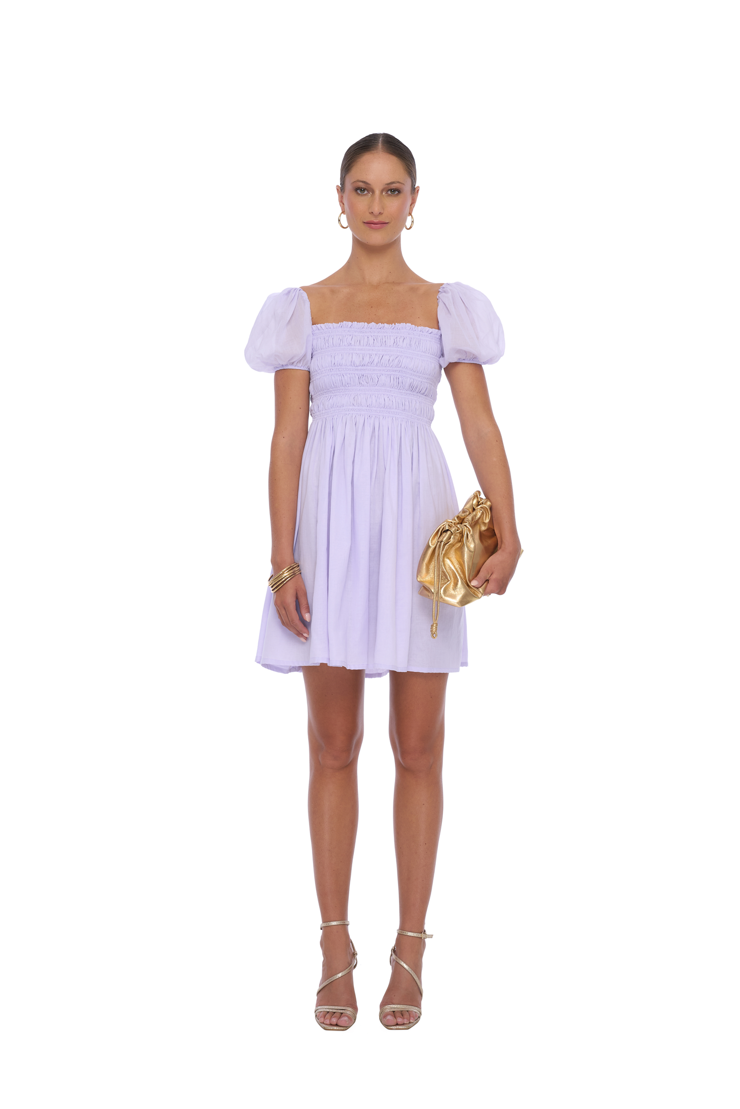 Ethereal Mini Dress in Lilac - Realm