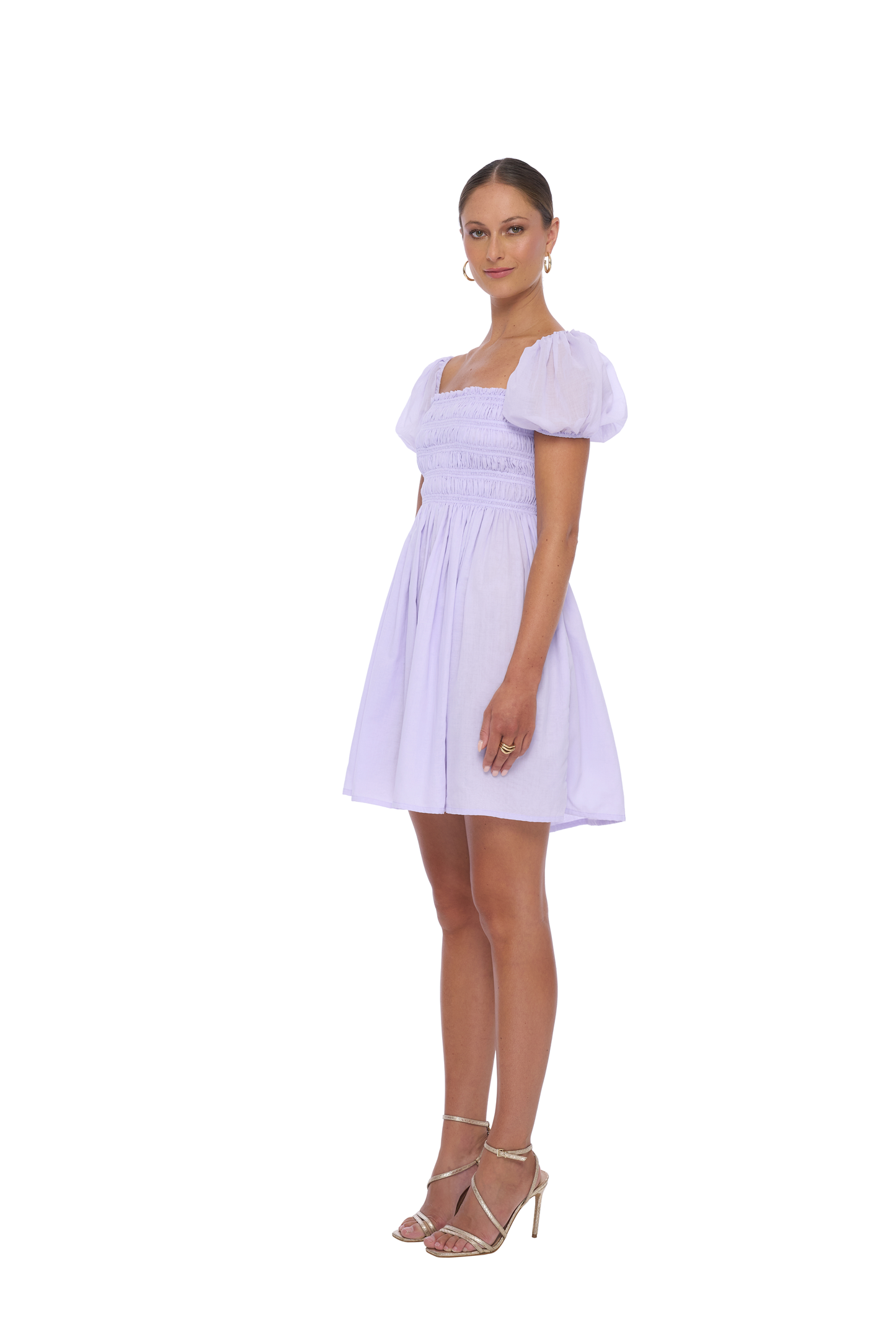 Ethereal Mini Dress in Lilac - Realm
