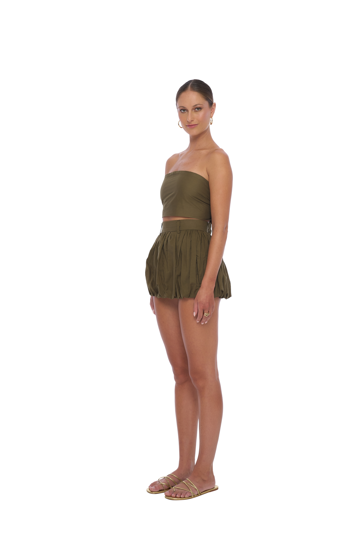 Holiday Top in Olive - Realm
