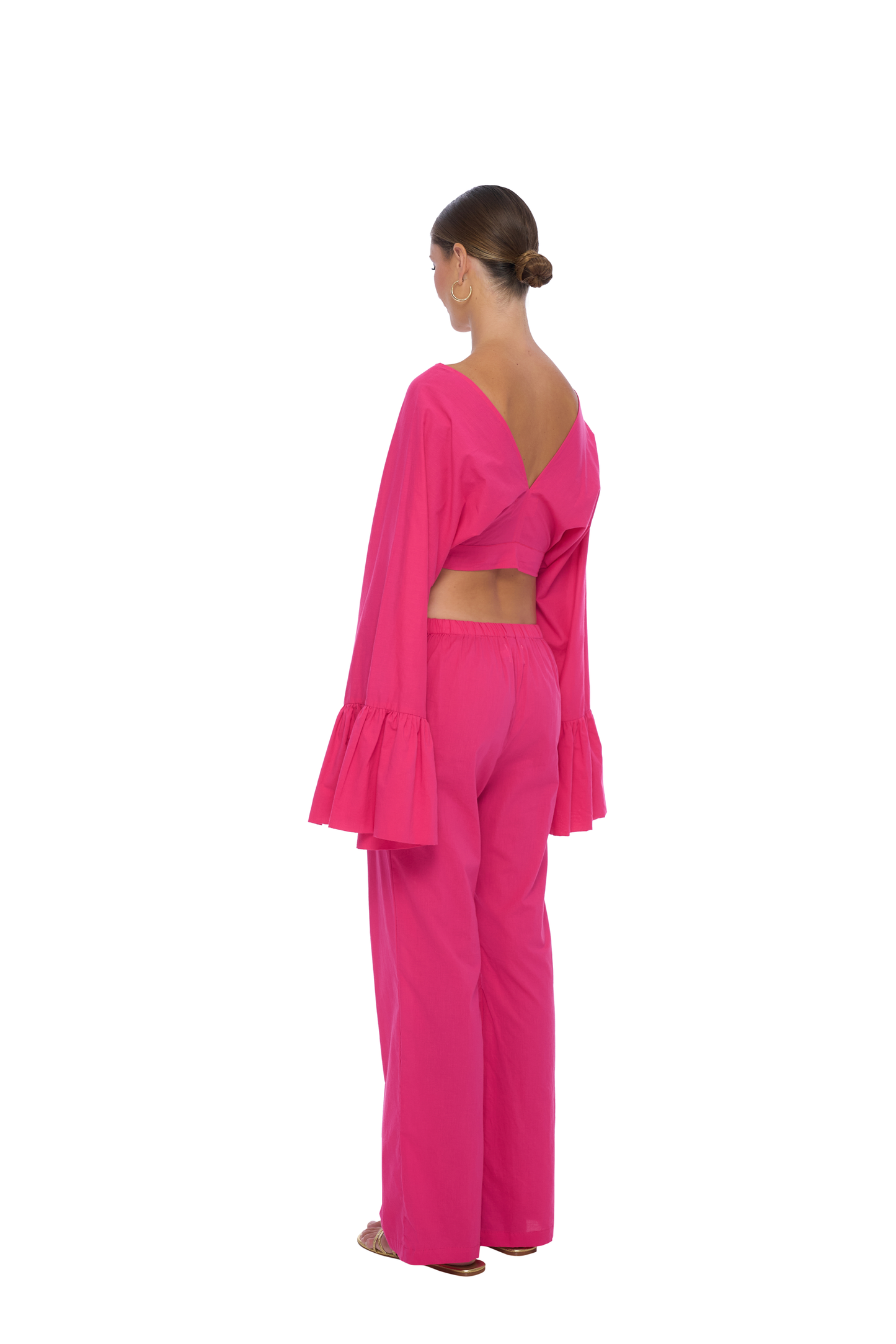 Hera Blouse in Pink - Realm