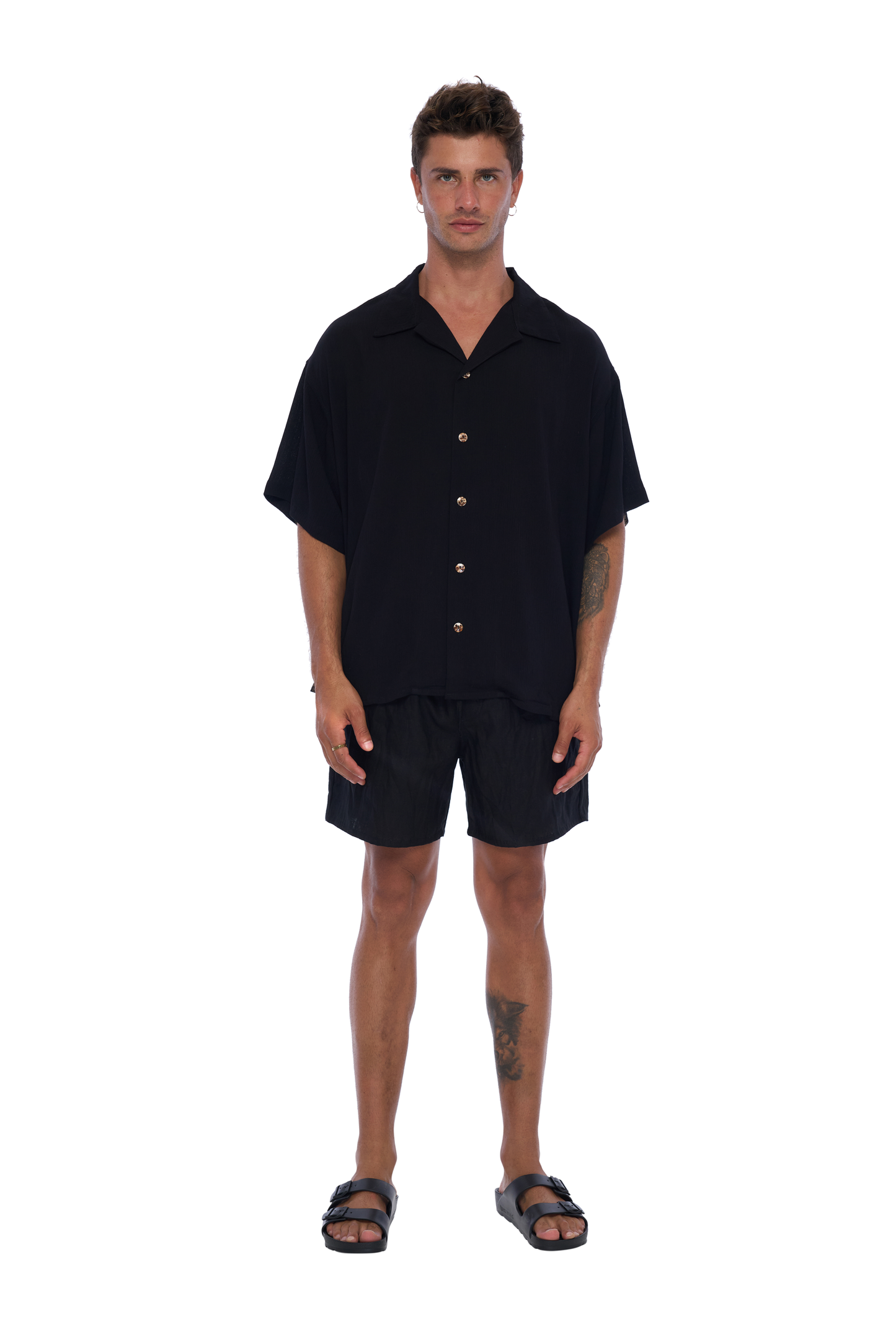 Byron Shorts in Black - Realm
