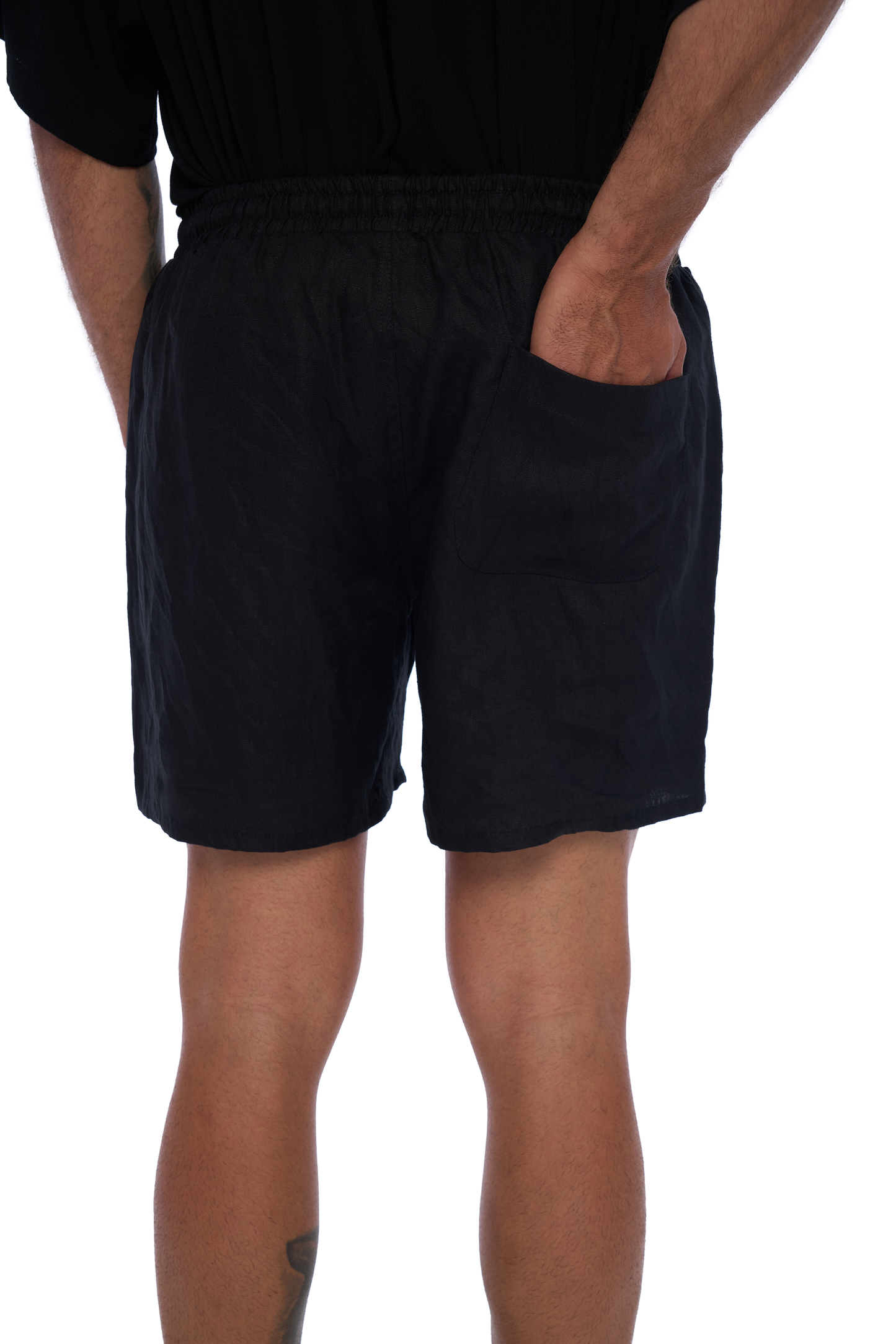 Byron Shorts in Black - Realm