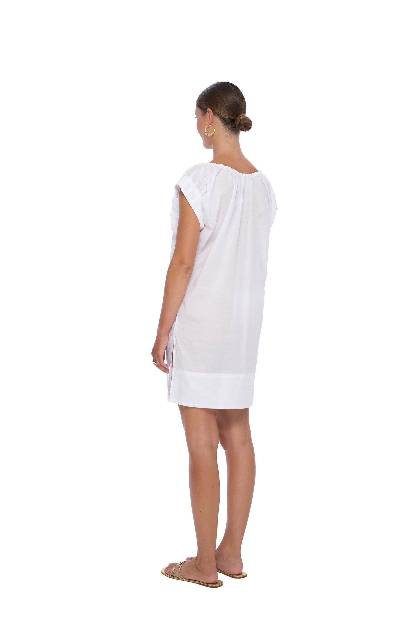Pomelo Beach Cover up in White - Realm