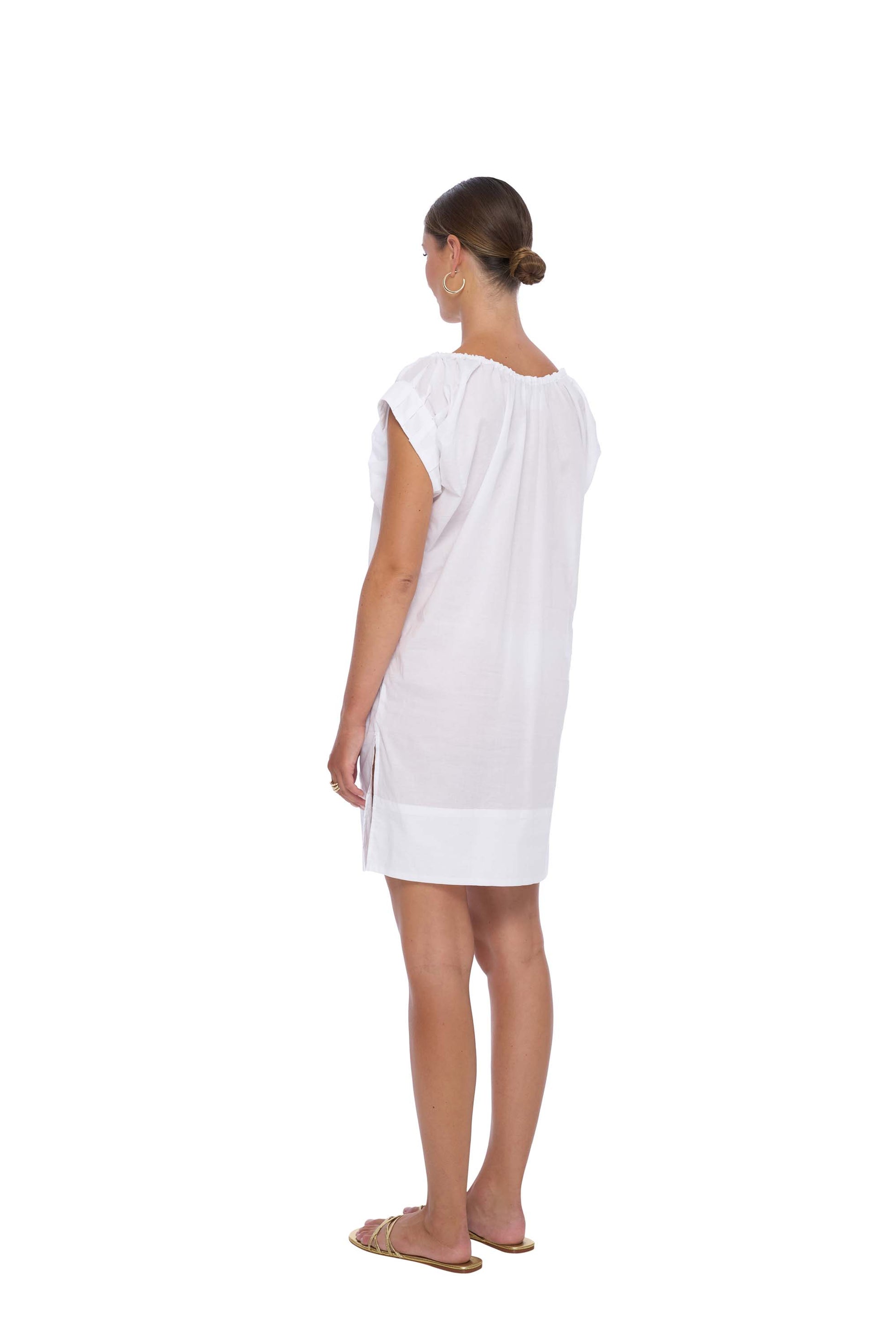 Pomelo Beach Cover up in White - Realm